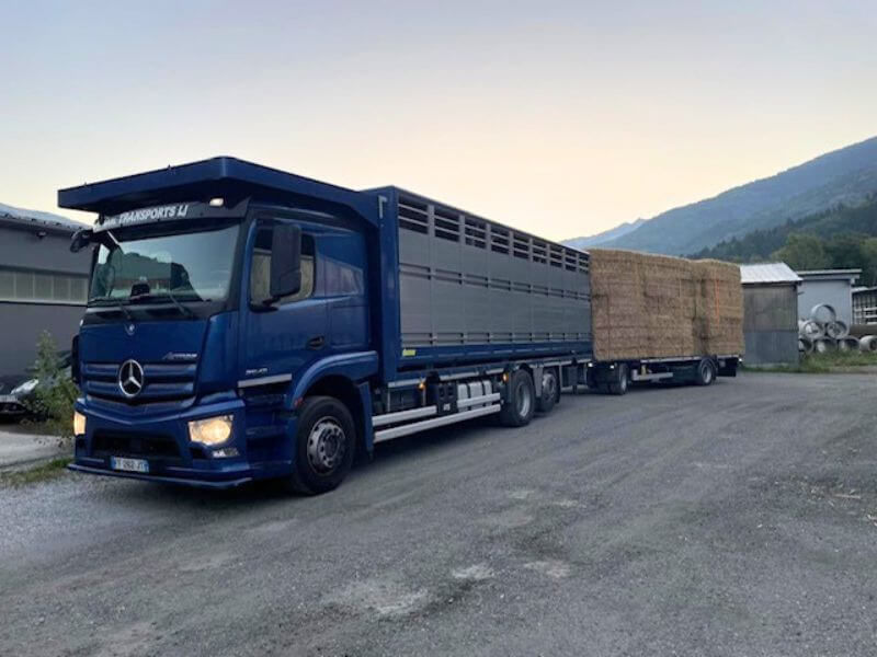 Transport professionnel Transports LJ Camions Transports LJ dédiés au transport professionnel, agricole et logistique