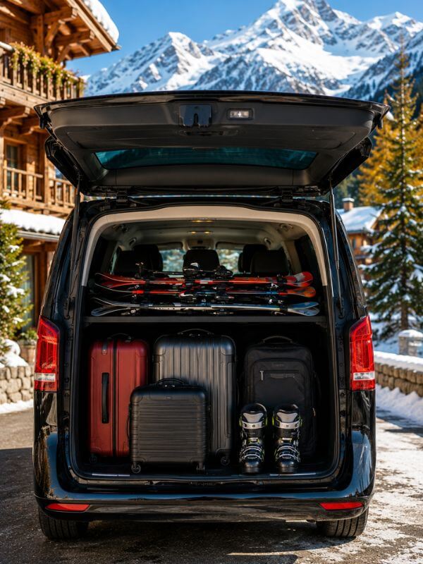 transport sports d'hiver vacances avec chauffeur en Savoie Transports LJ Transport station Savoie avec chauffeur - Transports LJ